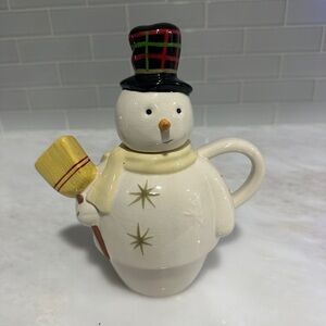 Festive Snowman Ceramic Mug